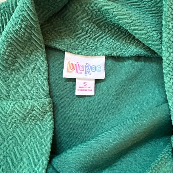 LuLaRoe Cassie Green Pencil Skirt - Picture 4 of 7